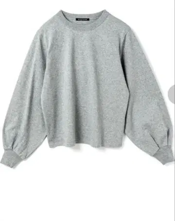 mizuiroindo 퍼프슬리브 롱T (멜란지 그레이)