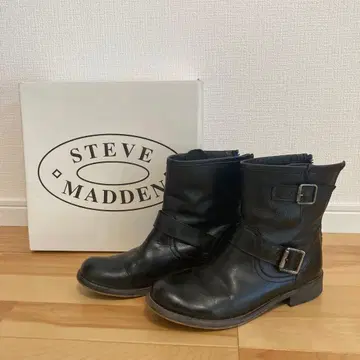 STEVE MADDEN 블랙 엔지니어 부츠 사이즈 7