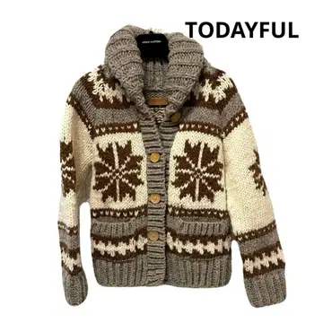 TODAYFUL 코위찬 니트 니트 가디건 울