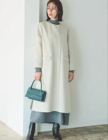 B:MING by BEAMS 노카라 코트 리버 롱 코트