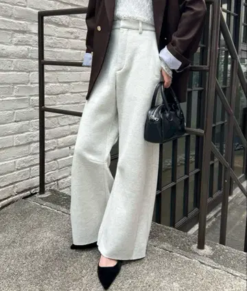 mystic 속기모 커브 스웨트 팬츠