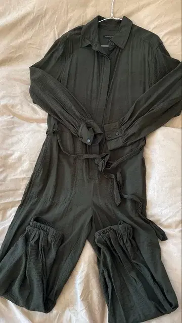 BANANA REPUBLIC 올리브 그린 올인원 M