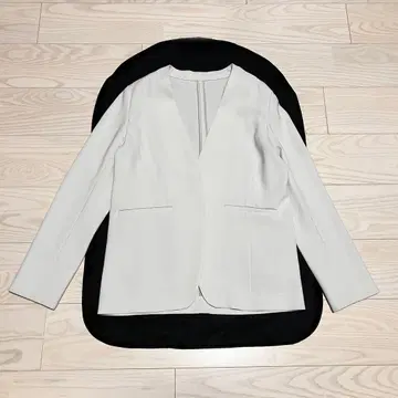 [ 새상품급 ] 소주 soeju 노카라 자켓 라이트 그레이 40