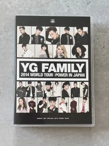 YG FAMILY WORLD TOUR 2014 in Japan DVD