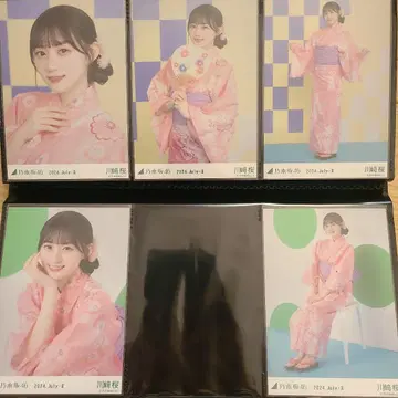 노기자카46 카와사키 사쿠라 브로마이드 유카타 2024