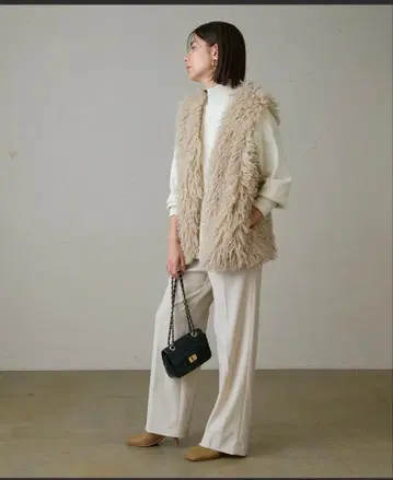 Loungedress 라운지 드레스 퍼 베스트