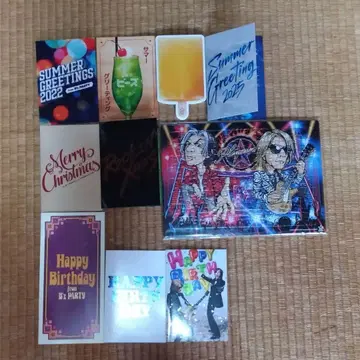 B'z PARTY 한정판 그리팅 카드 & 퍼즐