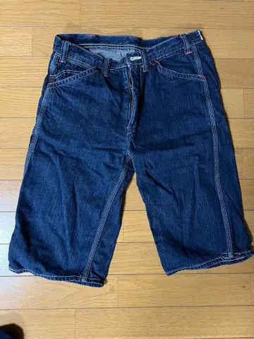 FLAT HEAD 데님 숏팬츠 30W