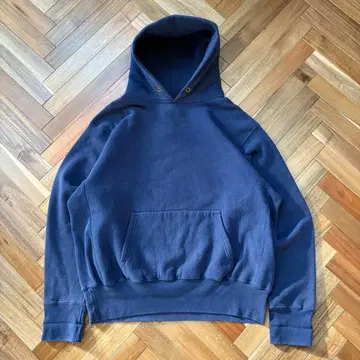 USA제 CAMBER 풀오버 후드티 네이비 무지 러셀 XL