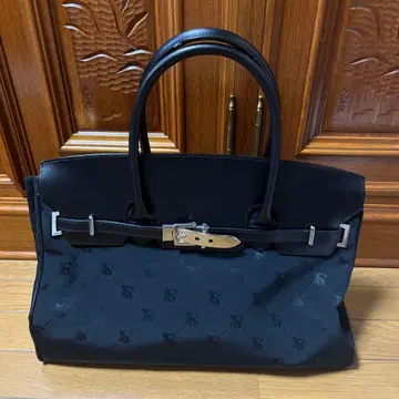 발렌자포 스포츠 가방 여행 가방 실버 클로징 블랙