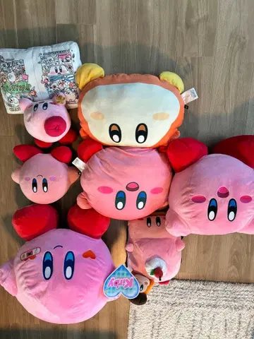 커비 봉제 인형 세트 라스트 원상 등