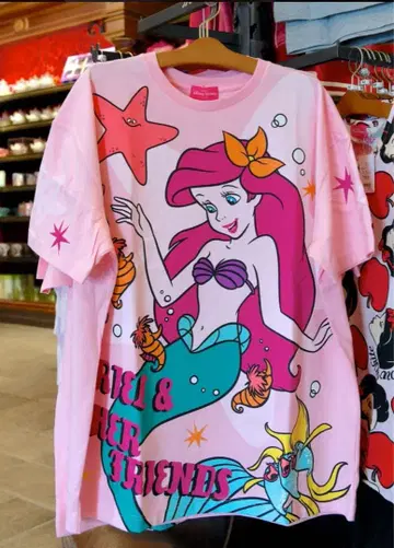 인어공주 아리엘 T셔츠