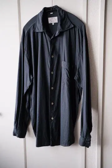 ARMANI JEANS 90s 블랙 셔츠