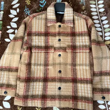 JOURNAL STANDARD 샤기 체크 CPO 자켓 M