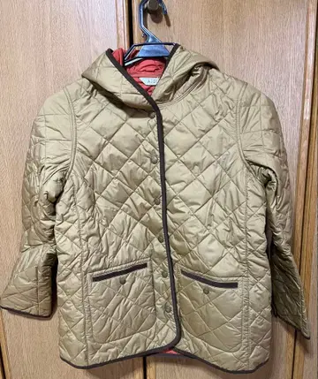 AIGLE 퀼팅 자켓 후드 부착