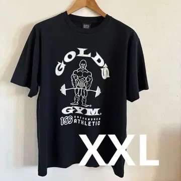 Gold's Gym x 100 athletic 골드짐 티셔츠 우노 카오루
