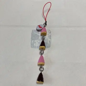 메이지 쪼꼬쪼꼬링 스트랩 타케노코노사토 반다이