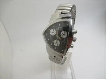 해밀턴 벤츄라 남성용 크로노그래프 블랙 쿼츠