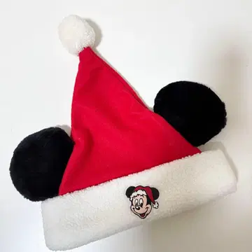디즈니 팬캡 크리스마스 산타클로스 모자 미키 새상품급