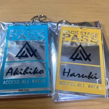 기븐 PASS풍 아크릴 키링 나카야마 춘수 카지 아키히코 히이라기 mix