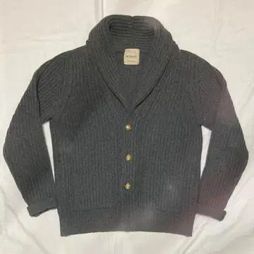 McRitchie 그레이 숄카라 가디건 M