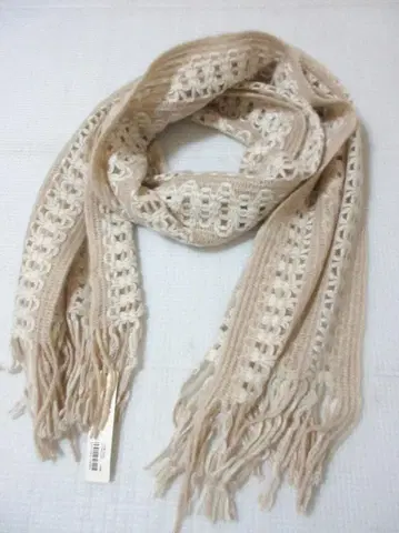 (O-35-2) 미사용 Natural Basic 내추럴 베이직 머플러