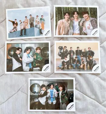 Snow Man 집합 공식 사진 (9장 세트)