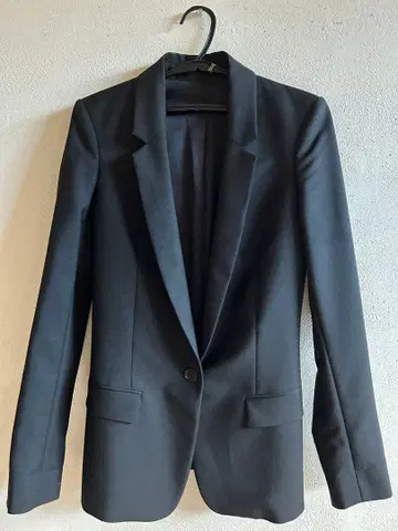 블랙 테일러드 자켓