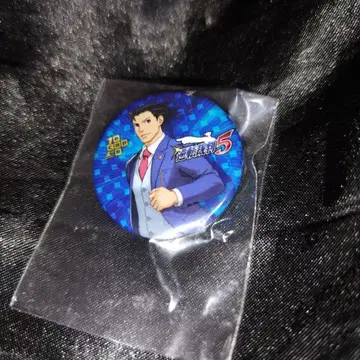 역전재판 시리즈 역전재판 5 파세라 콜라보 카페 캔뱃지 굿즈