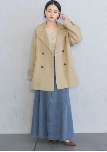 아파트 바이 로리즈 루즈 자켓 베이지