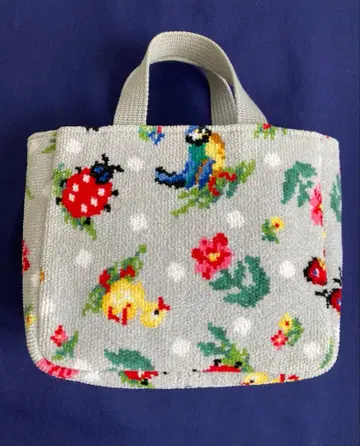 FEILER 하이 지 도트 백인 미니 토트