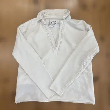 Frank & Eileen 화이트 긴팔 티셔츠