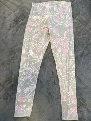 LE'A MAKAHA 롱 레깅스 피치 베이지 L