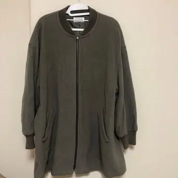 CLOVE 그레이 브라운 세미롱 자켓 9호 사이즈