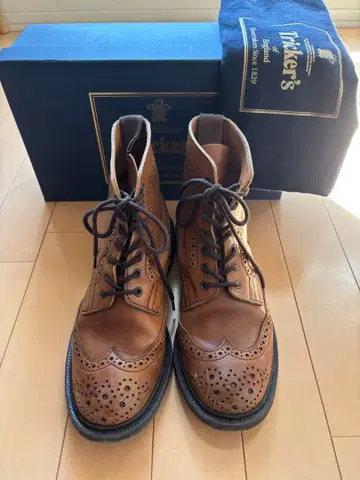 Tricker's 트리커스 L2508 윙팁 부츠