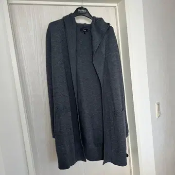 띠어리 그레이 롱 니트 가디건