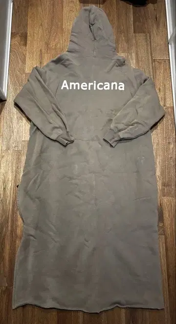 아메리카나 롱 맨투맨 원피스