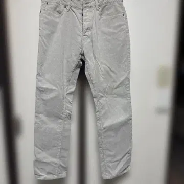 폴 스미스 레드 이어 그레이 데님 팬츠