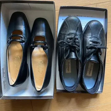 요시토야 블랙 로퍼 23cm 2켤레