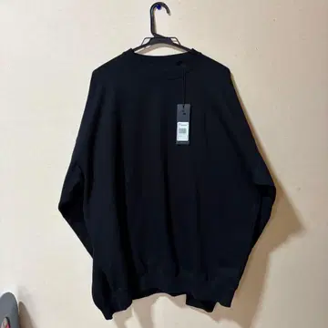 Y-3 블랙 맨투맨 M FT CREW SWEAT