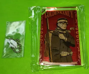 골든 카무이 도미노풍 아크릴 키링 스기모토 사이치