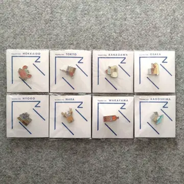 토요코인 TOYOKO INN 지역 한정 GENKI 배지 8종 세트