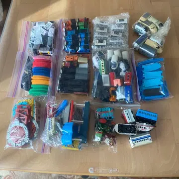 캡슐 프라레일 차량 세트 다색