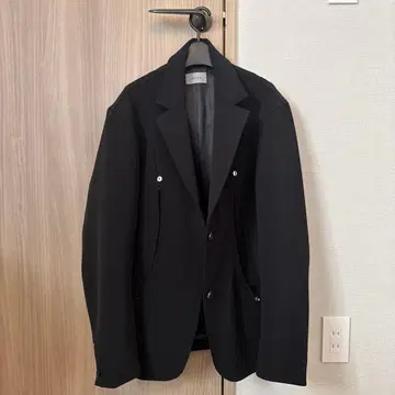 CONZ 블랙 테일러드 자켓