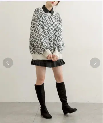 새상품급 OLIVE des OLIVE 니트 스웨터 프리 사이즈