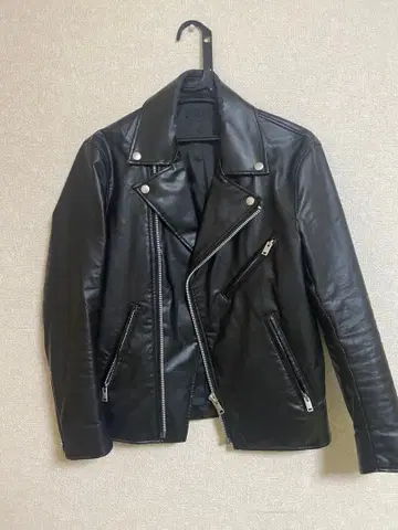 헤이세이 시크 스타일 가죽 자켓 y2k 00s