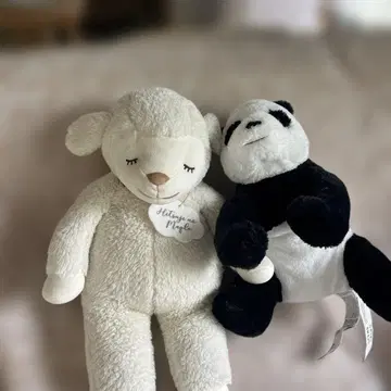양, 팬더 봉제 인형 IKEA