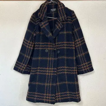 존 브라니건 울 체크 코트