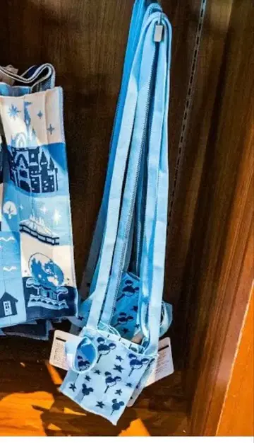 디즈니 미키 패턴 숄더