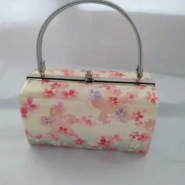 벚꽃 꽃무늬 일본 의류용 백 조리 세트